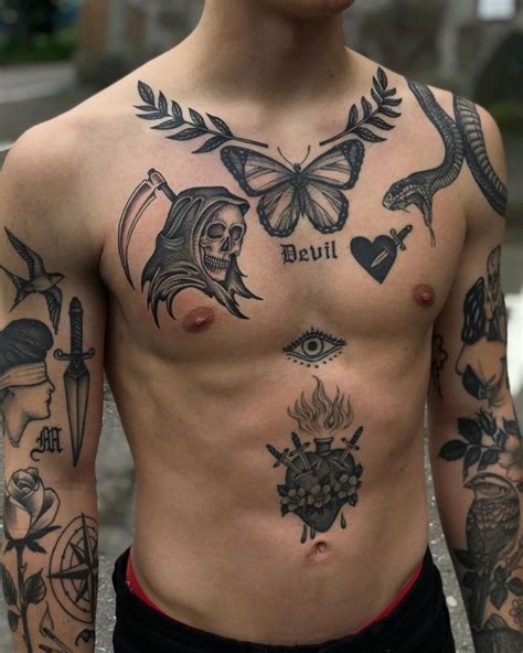 Lista 101 Foto Imagenes De Tatuajes Para Hombres En El Pecho Cena Hermosa