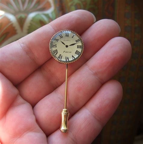 Clock Lapel Pin Style Is Pinterest Clocks