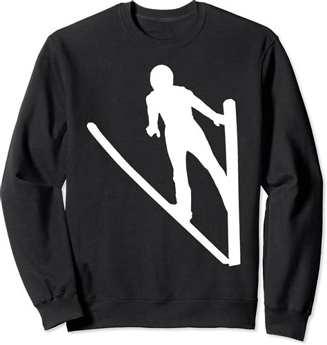 Ski Jumping Jumper Skiing Skier Sweatshirt Clothing