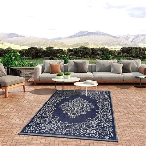 In stock at store today. Lightweight Indoor Outdoor Reversible Plastic Area Rug ...