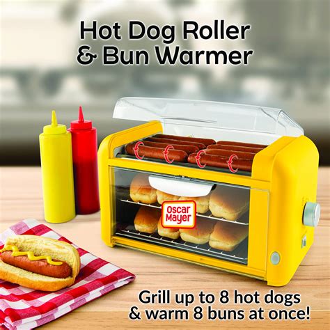 Buy Oscar Mayer Extra Large 8 Hot Dog Roller And 8 Bun Toaster Oven