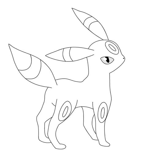 Cute Umbreon And Espeon Coloring Pages Pokemon Coloring Pages Umbreon