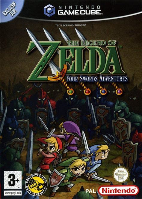 The Legend Of Zelda Four Swords Adventures Sur Gamecube