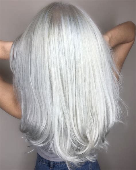 Gorgeous Gray Hair Beautiful Long Hair Grey Platinum Hair Grey Hair