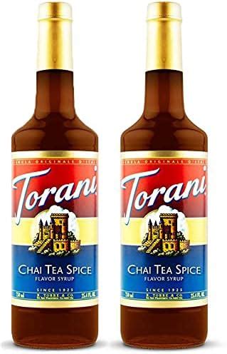 Torani Chai Tea Spice Flavour Syrup Ml Bottle Pack Amazon Ca