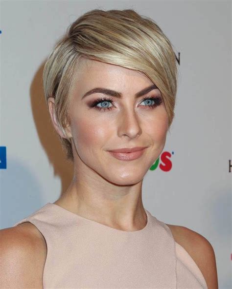 50 trendiest short blonde hairstyles and haircuts short blonde hair julianne hough short hair