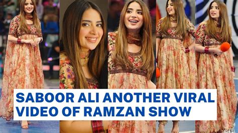 New Ramdan Viral Saboor Ali Hot Figure Video In Khel Ke Jeet Saboor Ali In Jeeto Pakistan