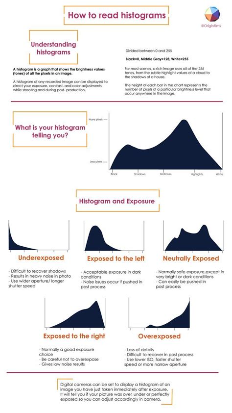 Cheat Sheet How To Read A Histogram Photography Cheat Sheets Images