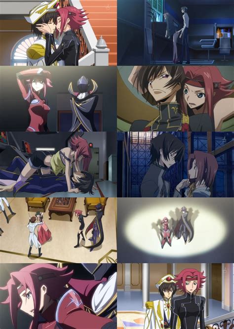 lelouch x kallen s relationship in r2 code geass otaku anime anime