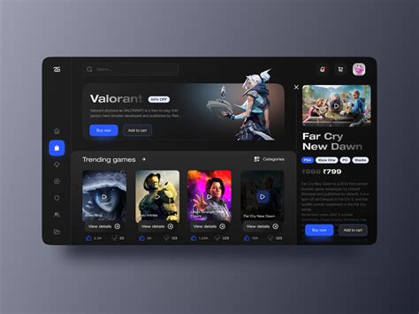 Gaming Dashboard Ui By Suvam Prasad On Dribbble