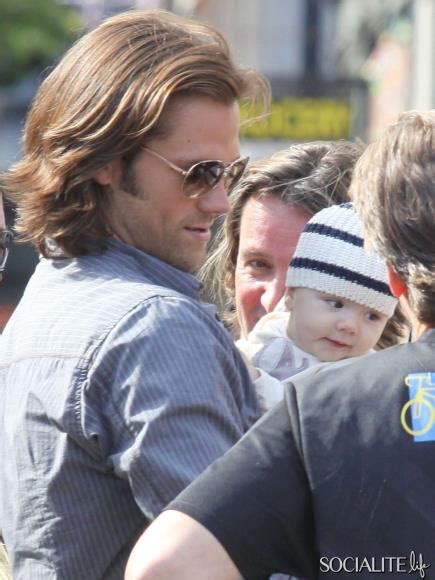 Thomas Visiting His Dad On Set Supernatural Babies Photo 31674480