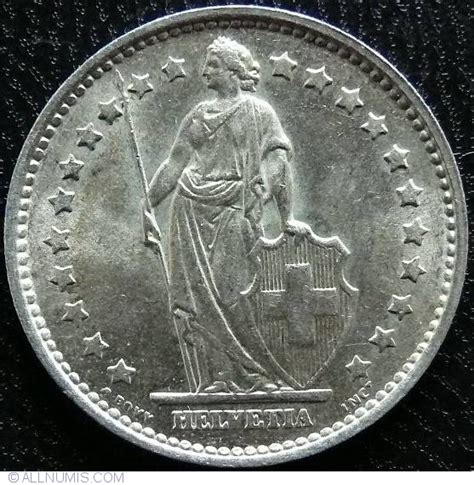1 Franc 1966 Confederation 1850 2019 1 Franc Switzerland Coin