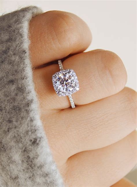 Free earrings 2.0ct round cut in 14k white gold with purchase of any engagement ring the designer collection our designer collection will leave you breathless financing available buy now, pay later 25 Gorgeous Engagement Rings To Get Inspired - Weddingomania