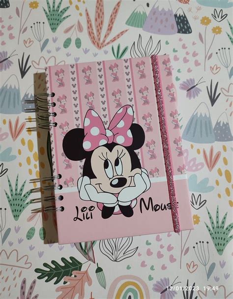 Cuaderno Rosa Con Tem Tica De Minnie Mouse Mickey Mouse Pictures