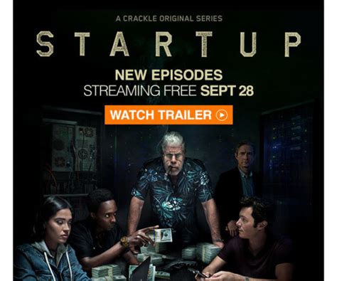 Startup First Look Season Two Trailer And Art Released By Crackle