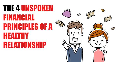 The 4 Unspoken Financial Principles Of A Healthy Relationship School