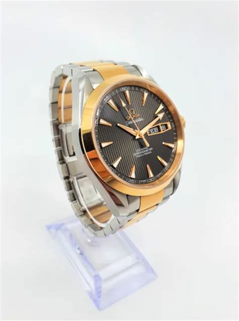 Omega Seamaster Aqua Terra Co Axial Chronometer Annual Calendar Rose Gold Mm Picclick