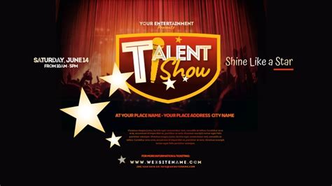 Copy Of Talent Show Twitter Post Postermywall