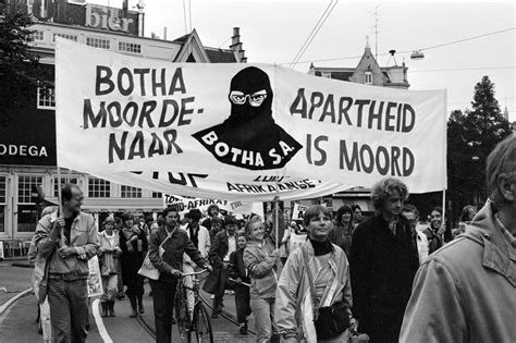 Anti Apartheid Demonstration In The Netherlands Hiltont Flickr