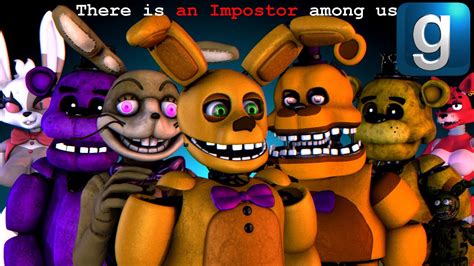 Gmod Fnaf Fnaf In Among Us Part 2 Spring Bunny And Friends But