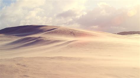 Desert Dune Clouds Sand Landscape Wallpapers Hd Desktop And Mobile Backgrounds