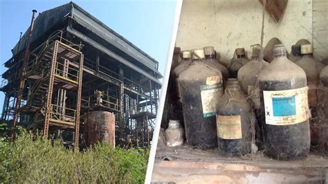 Chilling Pictures Show Remains Of Plant With Deadly Gas Leak That