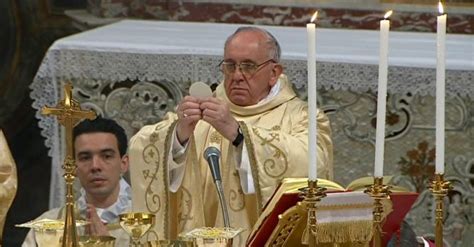 El Papa Francisco Celebra Su Primera Misa El Tiempo Latino Noticias
