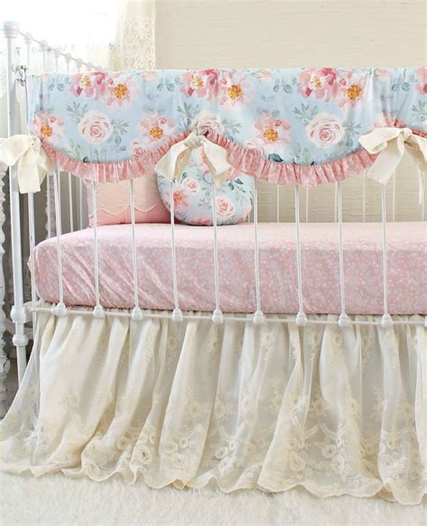 Vintage Floral Baby Bedding Floral Crib Bedding Baby Bed Crib