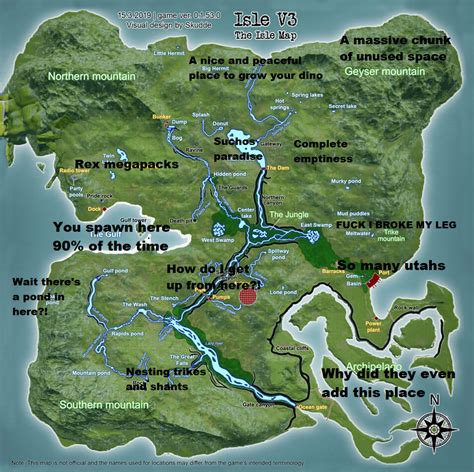 Карта The Isle Legacy