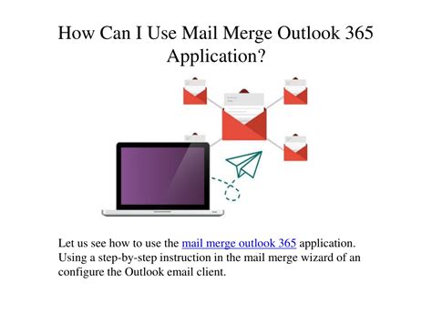Ppt How Can I Use Mail Merge Outlook 365 Application Powerpoint