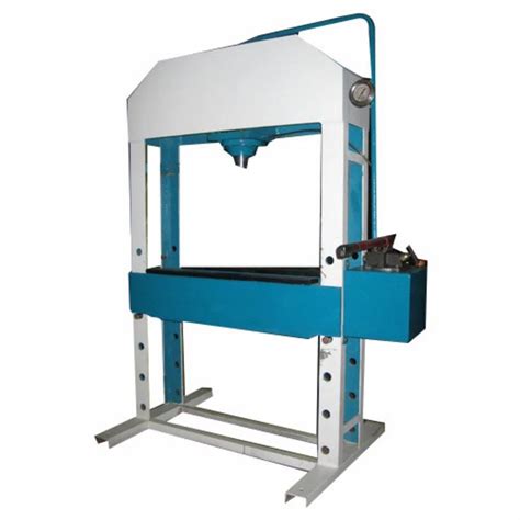 Mild Steel H Frame Type Hydraulic Press Machine Capacity Ton At Rs In Rajkot