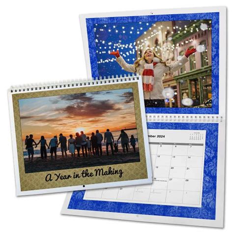 Make Your Own Wall Calendar 2024 Wall Calendar Print Shop Print Shop