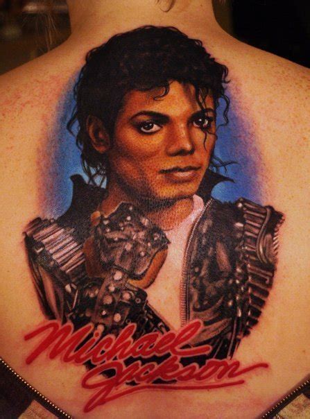 Mj Tattoo Michael Jackson Photo 12452529 Fanpop