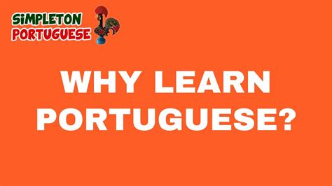 Why Learn Portuguese Youtube