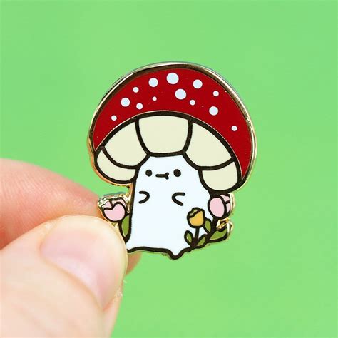 We Love Mushroom Buddies Add Some Woodland Cuteness To Your Life With This Super Sweet Mushroom