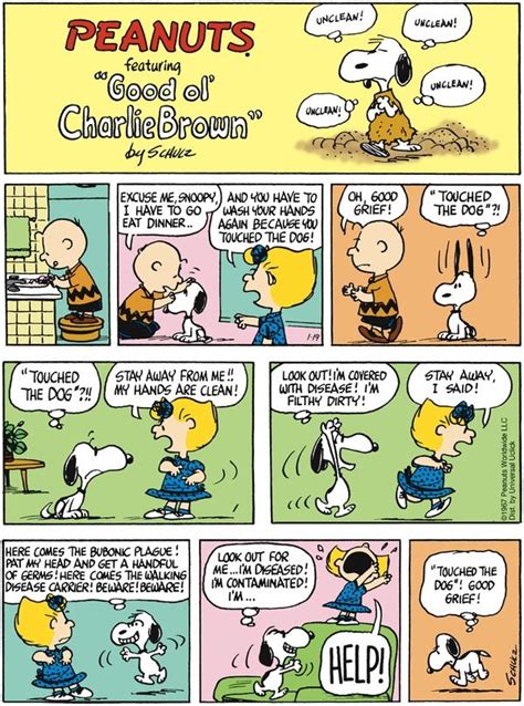 Peanuts By Charles Schulz January 19 2014 Via Gocomics Charlie Brown Comics Snoopy Funny