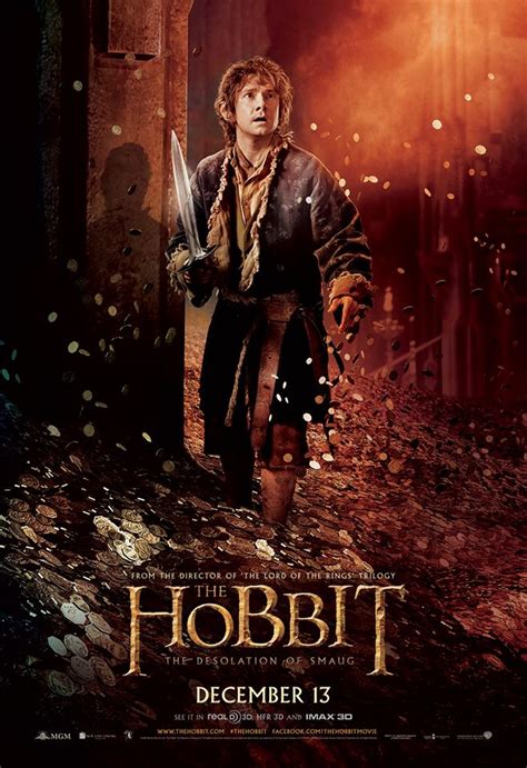 ‘the Hobbit Five New Character Posters Released For ‘the Desolation Of