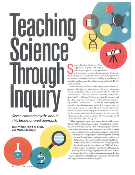 Pdf Teaching Science Through Inquiry