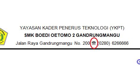 Contoh Surat Faximile Dalam Bahasa Indonesia