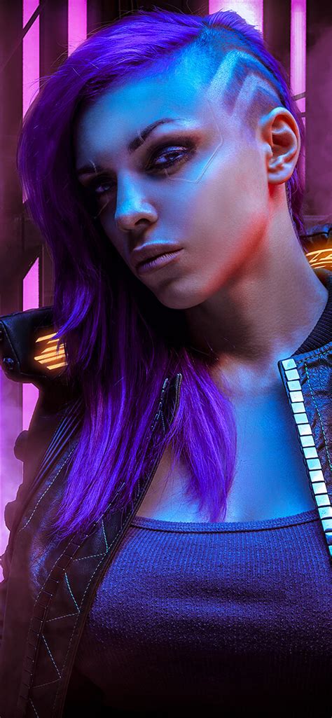 1242x2688 Cyberpunk 2077 With Gun Iphone Xs Max Hd 4k Wallpapers