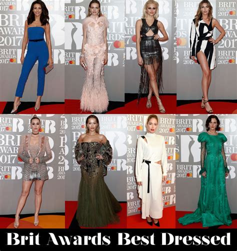 Brit Awards Red Carpet Fashion Awards