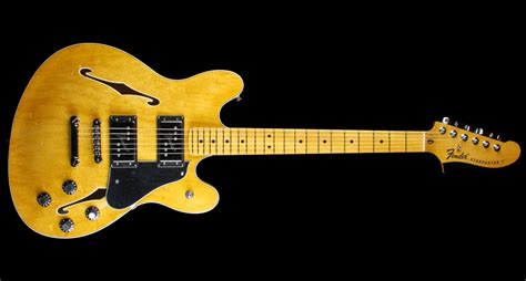 Blog Da Garagem Fender Starcaster Semi Hollowbody Electric Guitar