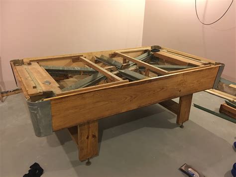 Should I Restore This Fischer Pool Table