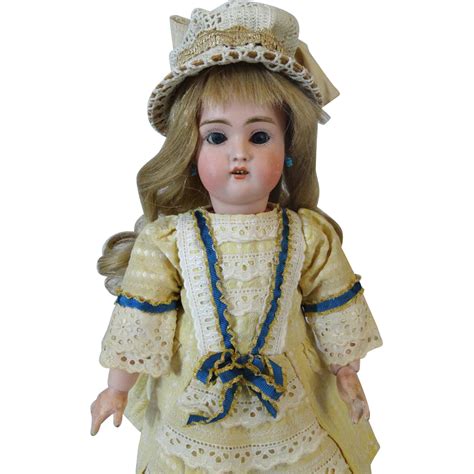 Rare Antique German Bisque Head Doll Guido Knauth 501 From Tantelinas