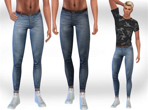 Slim Fit Jeans Men By Saliwa At Tsr Sims 4 Updates
