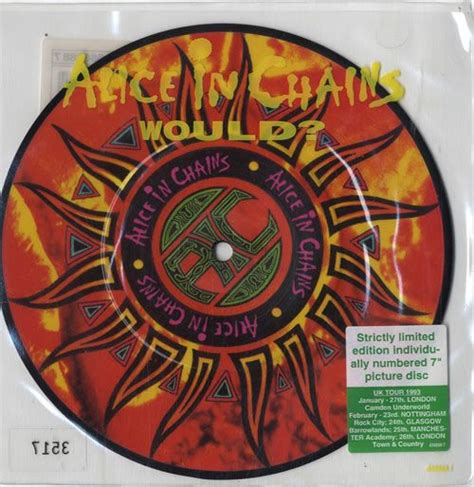 Alice In Chains Would Columbia Records 7 1993 Uk Camden London