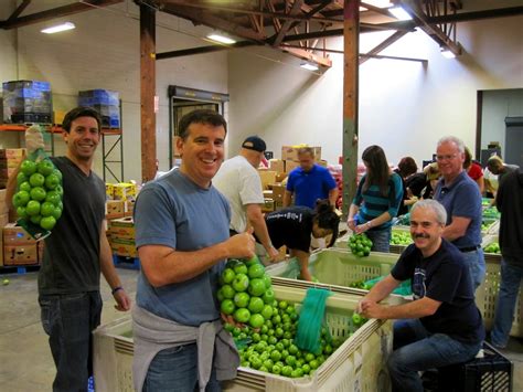 A Morning Of Volunteering At The Second Harvest Food Bank Of Orange