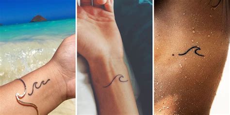 26 Super Simple Wave Tattoo Designs Tattooblend