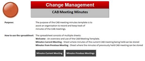 Itil Change Management Toolkit Cab
