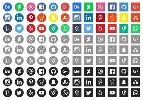 The 25 Best Free Beautiful Social Media Icon Packs For 2020